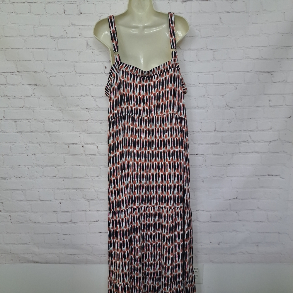 Lane Bryant Ultrasoft Comfy Tiered Dress Size 26/28 - Picture 5 of 13